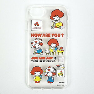 �������l �N���A�P�[�X JON��AMY iPhoneSE(��2����)8/7/6s/6 �X�}�z�p�i Rune