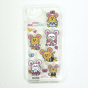 �������l �N���A�P�[�X MIC��MAC iPhoneSE(��2����)8/7/6s/6 �X�}�z�p�i Rune