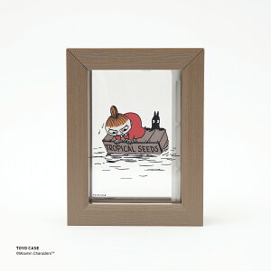 ムーミン リトルミィ&スナフキン インテリア加湿器 Frame ブラウン MOOMIN