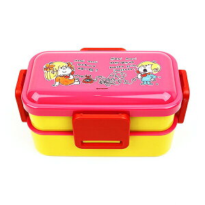 水森亜土 抗菌 食洗機対応 ふわっと2段 弁当箱 ランチ