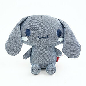 サンリオ シナモロール EDWIN ぬいぐるみ S インテリア デニム コラボ