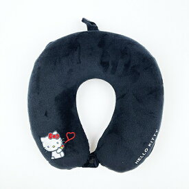 サンリオ ハローキティ 低反発枕 (ブラックハート) ネックピロー Sanrio