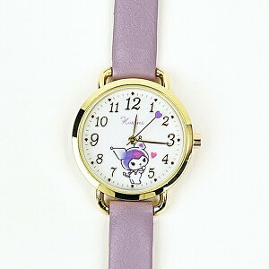 サンリオ クロミ ハート針ウォッチ(パープル) 時計 Sanrio