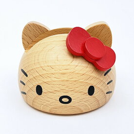 サンリオ ハローキティ ウッドスマホスタンド レッド スマホ用品