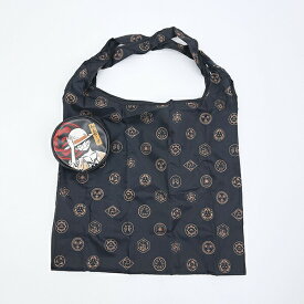 ワンピース ONE PIECE ポーチ付きエコバッグ ブラック