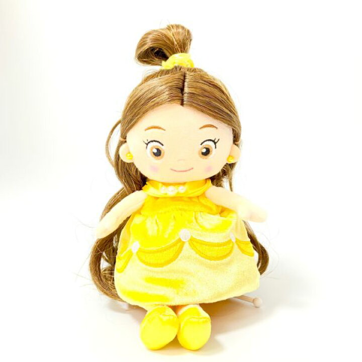 楽天市場 ディズニー ベル マイフレンドプリンセス ヘアメイクプラッシュドール キラキラドレスアップ ディズニーキャラクター グッズ Mcd 送料込み Anitto Friends