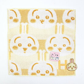 ちいかわ うさぎ イニシャル タオルハンカチ(H)