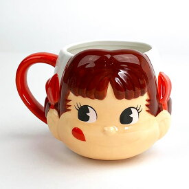 Peko ペコちゃん フェイスマグ ミルキー ペコ マグカップ フェイス レッド グッズ
