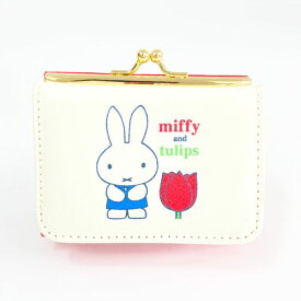 ミッフィー チューリップ miffy and tulips 財布 RD コンパクト財布 三つ折り財布 レッド グッズ (MCOR) 送料込み