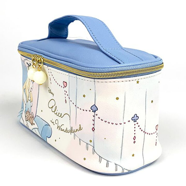 楽天市場 Disney プリンセス ディズニー バニティポーチ アリス Girls Room ポーチ 立体 コスメ メイク ブルー グッズ Mcor Anitto Friends