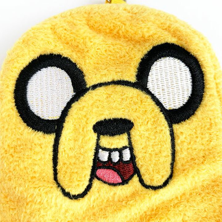 楽天市場 アドベンチャータイム ジェイク ぬいぐるみ マルチポーチ Jake 小物入れ イエロー 送料込み Anitto Friends