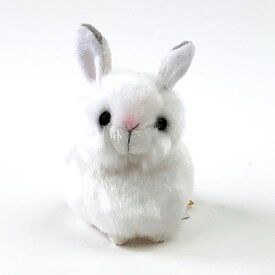りくのなかまたち アニマル 動物 雪うさぎマスコット ぬいぐるみ 白 吉徳 かわいい モフモフ キャラクターグッズ