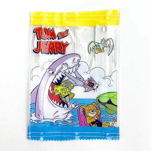 トムとジェリー ポスタープリント PVCポーチ イエロー ポーチ 小物入れ アウトドア 学校 オフィス 送料込み