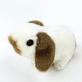 ロップイヤーうさぎ ブロークン りくのなかま ぬいぐるみ 白 茶耳 吉徳 送料込み キャラクターグッズ