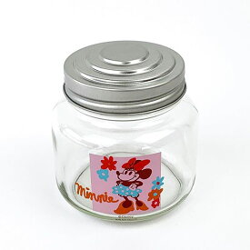 ディズニー レトロ瓶 ミニーマウス キャンディーポット クリア 日本製 送料込み