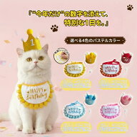 【15日P5倍!＆4/14 20:00~4/15 02:00 全品5%クーポン配布中】犬誕生日グッズ 帽子 グッズ スタイ 数字付…