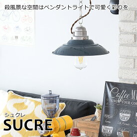 【スプリングセール】ペンダントライト 1灯 SUCRE（シュクレ） おしゃれ 照明 電気 ライト 間接照明 北欧 カフェ風 西海岸 かわいい 食卓用 ダイニング 【endsale_18】 LED電球 天井 照明器具 調光 led リビング 寝室 子供部屋