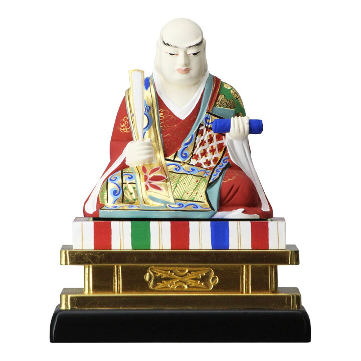 楽天市場】仏像 日蓮上人 木製 彩色 1.5寸 1.8寸 2寸 2.5寸 3寸 【適合 