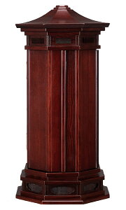 【厨子仏壇】八角厨子10号(高さ:49cm 幅:24.3cm)