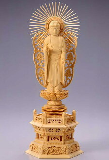 Ankado Hexagon Seat Made Of 仏像阿弥陀如来西立弥陀 4 0 Sun Hinoki Rakuten Global Market