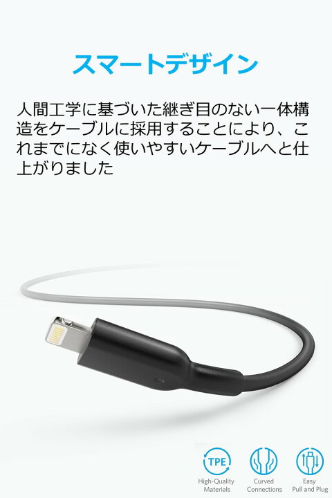 楽天市場】Anker iPhone充電ケーブル PowerLine II ライトニングケーブル MFi認証 超高耐久 iPhone 13 / 13 Pro / 12 / SE(第2世代) / iPad 各種対応 1.8m ブラック・ホワイト : アンカー・ダイレクト楽天市場店 楽天市場】Anker iPhone充電ケーブル PowerLine II ライトニングケーブル MFi認証 超高耐久 iPhone 13 / 13 Pro / 12 / SE(第2世代) / iPad 各種対応 1.8m ブラック・ホワイト : アンカー・ダイレクト楽天市場店