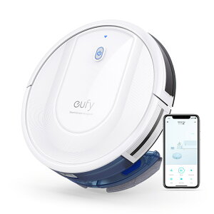 ロボット掃除機 Anker Eufy RoboVac G10 Hybrid【スマート・ダイナミック・ナビゲーション / 2-in-1 吸引・水拭き両用 / Wi-Fi対応/超薄型 / 2000Paの強力吸引 / 静音設計 /自動充電 / フローリング用】