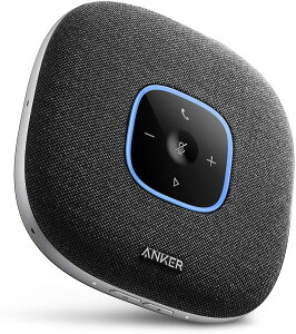 Anker PowerConf S3 スピーカーフォン 会議用 マイク Bluetooth 対応 Skype Zoom など対応 24時間連続使用 グループモード対応 USB-C接続 オンライン会議 テレワーク 在宅 ウェブ会議 テレビ会議 ビデオ会