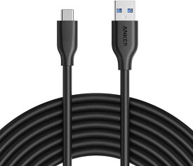 Anker USB Type C ケーブル PowerLine USB-C & USB-A 3.0 ケーブル Oculus link / Xperia / Galaxy / LG / iPad Pro MacBook その他 Android Oculus Quest 等 USB-C機器対応 3.0m