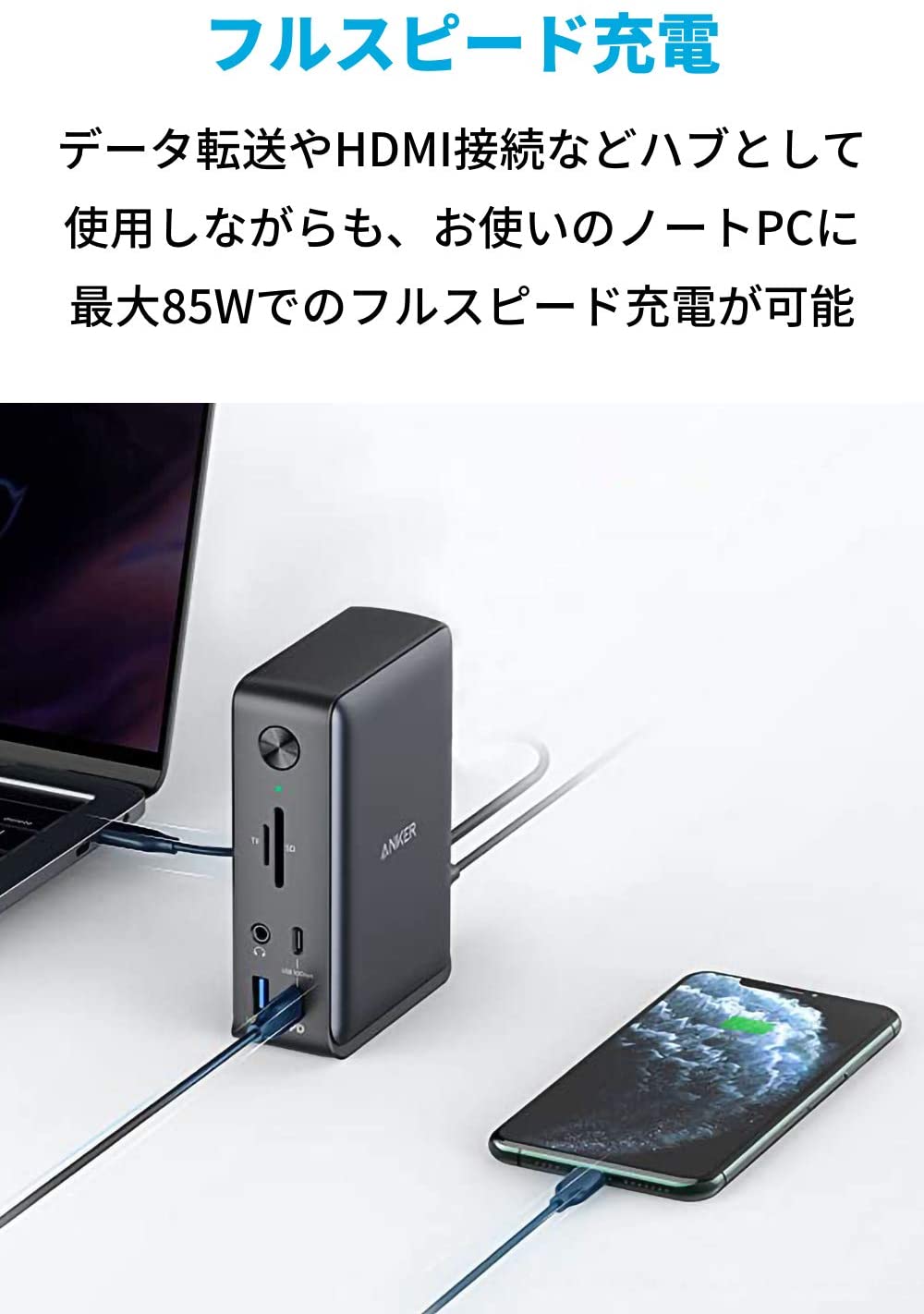 楽天市場】Anker PowerExpand 13-in-1 USB-C Dock ドッキング