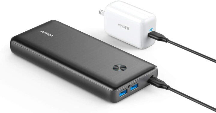 楽天市場 Anker Powercore Iii Elite 60w Pd対応 mah 超大容量 モバイルバッテリー Poweriq 3 0 Gen2 Usb Power Delivery 対応 Usb C入出力ポート 低電流モード搭載 Pse認証済 Usb C急速充電器付属 Macbook Lenovo Hp Ipad Iphone Android 各種対応