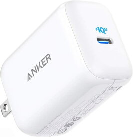 Anker PowerPort III 45W Pod (PD 充電器 USB-C) 【PPS規格対応 / PSE技術基準適合 / 折りたたみ式プラグ】 MacBook iPad iPhone Android各種 その他USB-C機器対応