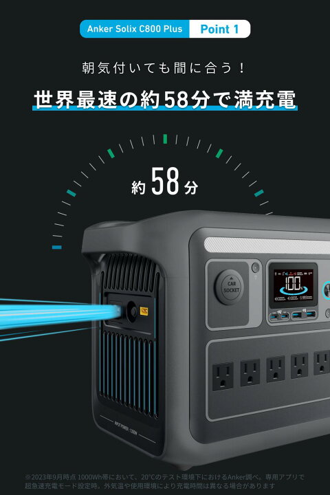 Ankerポータブル電源＋ソーラー/2023年正規店購入