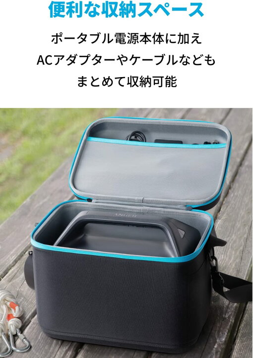 楽天市場】Anker 535 収納バッグ キャリーバック Anker 535 (512Wh 