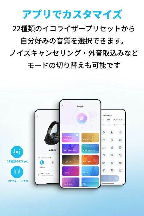 Soundcore Q20i  ヘッドホンの製品情報 – Anker Japan 公式サイト