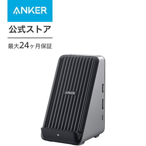 Anker 651 USB-C hbLOXe[V (8-in-1, Wireless Charging) ő85Wo USB PDΉ CX[d QiF ʏo 4KΉ HDMI|[g fBXvC|[g iPhone 14 / 13 / 12 Samsung S22 Pixel 4 / 3 