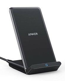 【一部あす楽対応】Anker PowerWave 10 Stand ワイヤレス充電器 Qi認証 iPhone 15シリーズ Galaxy 各種対応 最大10W出力