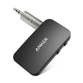 Anker Soundsync Bluetoothレシーバー（Bluetooth5.0 レシーバー）【12時間再生 / ハンズフリー通話対応 / 2台同時接続 / 自動車・ホームステレオ・ヘッドフォン・スピーカー対応】