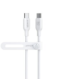 【340円OFF 6/11まで】【一部あす楽対応】Anker 543 エコフレンドリー USB-C & USB-C ケーブル 植物由来素材 240W 急速充電 iPhone 15 / 15 Pro / 15 Plus /15 Pro zMax / MacBook Pro 2020 / iPad Pro 2020 / iPad Air 4 / Samsung Galaxy S21各種対応 (0.9m)