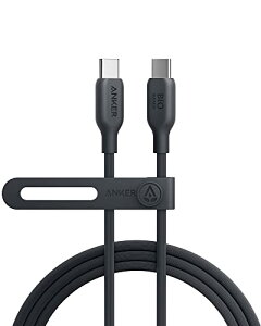 Anker 543 GRth[ USB-C & USB-C P[u ARf 240W }[d MacBook Pro 2020 / iPad Pro 2020 / iPad Air 4 / Samsung Galaxy S21eΉ (1.8m)