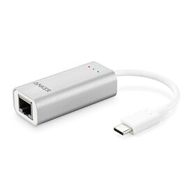 【500円OFF 6/11まで】【あす楽対応】Anker USB-C to イーサネットアダプタ USB Type-C機器対応 MacBook/MacBook Air (2018) iPad Pro ChromeBook Pixel 他対応