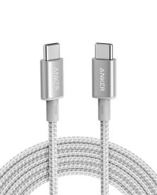 Anker 高耐久ナイロン USB-C & USB-C ケーブル 100W USB PD対応 MacBook Pro/Air iPad Pro iPad Air 5 Galaxy S20 Pixel LG 対応(3.0m)