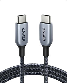 【あす楽対応】Anker 765 高耐久ナイロン USB-C & USB-C ケーブル (140W 1.8m) USB 2.0 USB PD対応 MacBook Pro/Air iPad Pro iPad Air 4 Galaxy S21 Pixel LG 対応