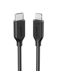 Anker 514 Lightning to USB-C Accessory Cable (0.9m, for Camera) CgjO ANZT P[u MFiF Canon EOS R3 / XF605 / Nikon Z 9 Ή [dΉ (ubN)