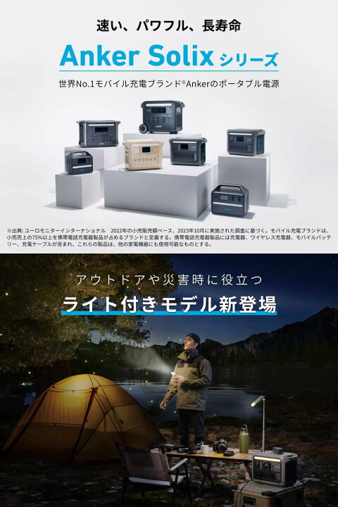 楽天市場】Anker Solix C800 Plus Portable Power Station ポータブル 