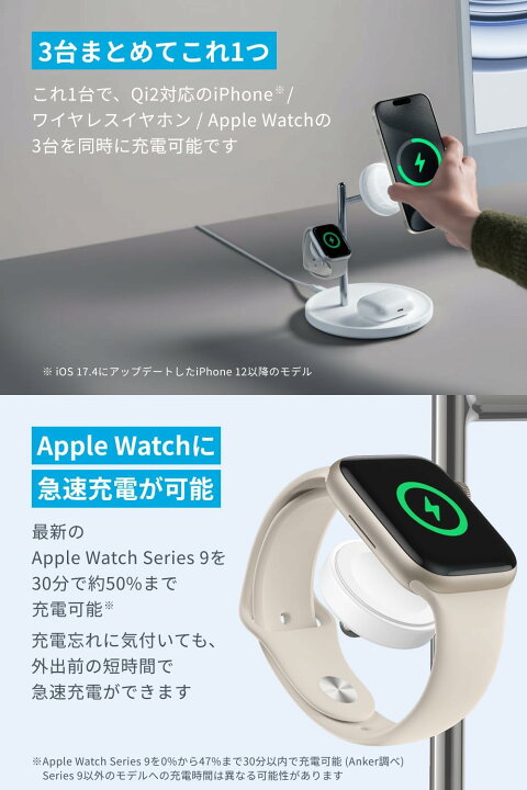 楽天市場】【期間限定セール実施中 4/10まで】Anker MagGo Wireless 