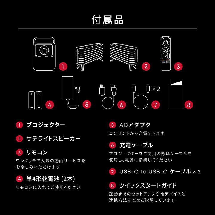 楽天市場】Anker Nebula X1 (プロジェクター 専用サテライトスピーカー 