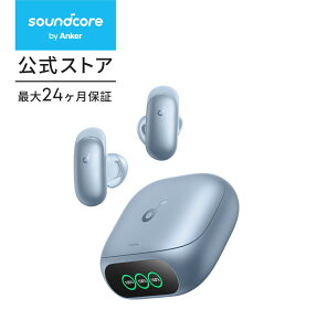 Anker Soundcore Liberty 5 Pro�iBluetooth 6.1�j�y���S���C�����X�C���z��/�E���g���m�C�Y�L�����Z�����O 4.0/3D�I�[�f�B�I/Dolby Atmos�ɍœK��/�f�B�X�v���C����/���C�����X�[�d/�ő�3��̃}���`�|�C���g