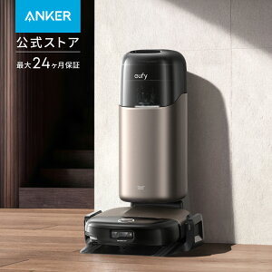 Anker Eufy (���[�t�B) Robot Vacuum Omni S2 (���{�b�g�|���@) �y26�N5���ŐV/�L�k�����[���[���b�v/�S�����N���[�j���O�X�e�[�V����/�����S�~���W/���b�v�������E��������/30000Pa �z����/�T�C�N����