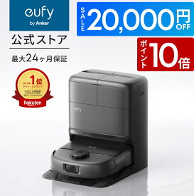 【クーポン利用で79,990円&P10倍！3/11まで！】Anker Eufy (ユーフィ) Robot Vacuum Omni C28 (ロボット掃除機) ローラーモップ/全自動クリーニングステーション/自動ゴミ収集/モップ洗浄・乾燥/15000Pa/水拭き兼用/高性能/2026年/最新モデル/ペット対応/新生活