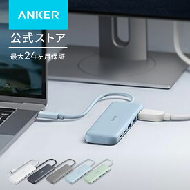 Anker 332 USB-C ハブ (5-in-1) 100W USB PD対応 4K HDMIポート5Gbps 高速データ転送 USB-Cポート USB-Aポート搭載